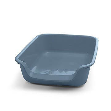 猫用 トイレ SAVIC ベルギーサヴィッチ ジュニアトイレット ブルーストーン シニア 猫 トイレ