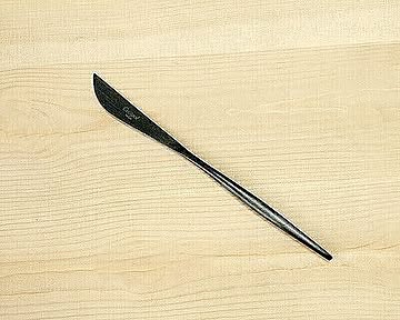 クチポール ムーンマット ブラック デザートナイフ Cutipol MOON MATT