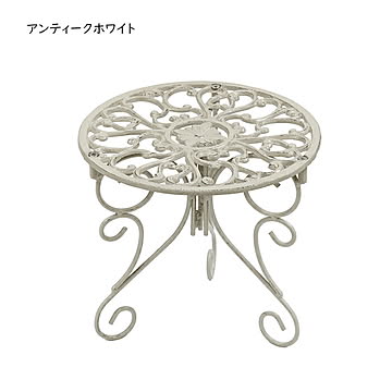 プランタースタンド 脚付き 2個セット 組立式 IF-N0038-2P 幅295x奥行295x高さ270mm 住まいスタイル