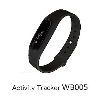 スマートウォッチ 歩数計 腕時計 心拍数 ウェアラブル 防水 ブラック Actino WB005 管理No. 4562201215035
