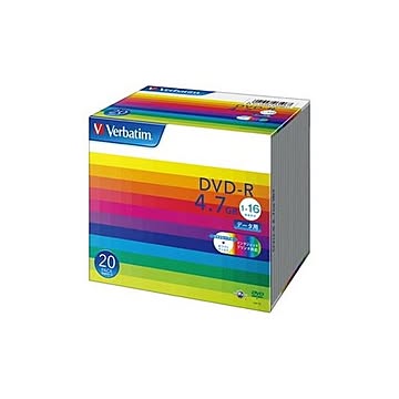 （まとめ）Verbatim Japan DVD-R  4.7GB  DHR47JP20V1 20枚【×3セット】