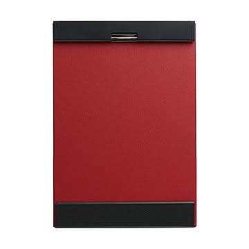 （まとめ）キングジム クリップボード マグフラップA4タテ 赤 5085アカ 1冊 【×5セット】