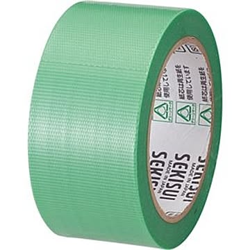 (まとめ) 積水化学 透明クロステープ No.781 50mm×25m 緑 N78SG03 1巻 【×15セット】