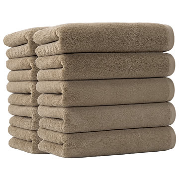 スマートエール しっかり長持ちフェイスタオル 10枚 【プラザセレクト】