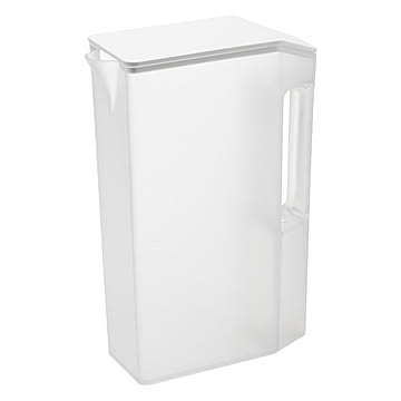tower タワー (山崎実業) ハンドル付きスリム冷水筒 2L Slim Water Pitcher With Handle [2L] お茶入れ 大容量 冷蔵庫 ピッチャー 冷水ポット 麦茶タンク
