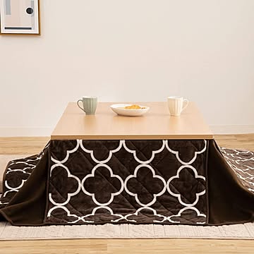 ヴィンテージこたつ こたつ布団セット 120×80 省スペース用