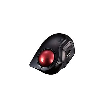 エレコム トラックボールマウス/小型/人差し指/5ボタン/静音/Bluetooth/ブラック M-MT2BRSBK