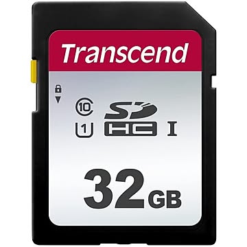 【5個セット】トランセンド 32GB SDHCカード UHS-1 U1 TS32GSDC300S-5P
