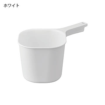 山崎実業 Tower マグネット手桶 1.5L 引っ掛け収納 ホワイト 3607 3608