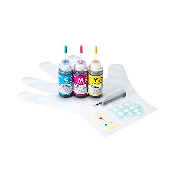 サンワサプライ 詰替えインク BC-361用 INK-C361S30S