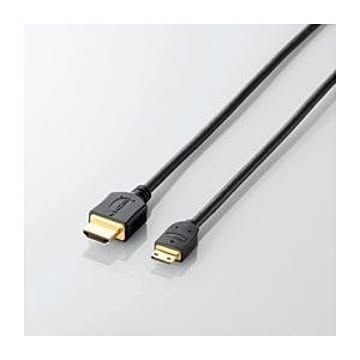 （まとめ）エレコム PC向けHDMIケーブル CAC-HD14EM15BK【×2セット】
