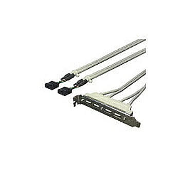 変換名人　PCIブラケット用USB延長端子　PCIB-USB4 管理No. 4571284888708