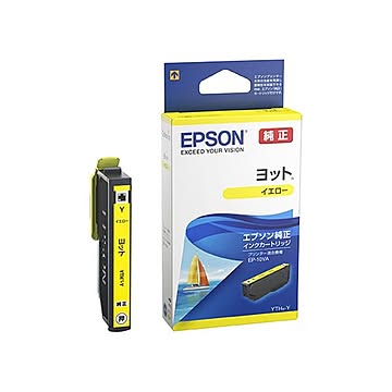 エプソン EP-10VA用 インクカートリッジ（イエロー） YTH-Y