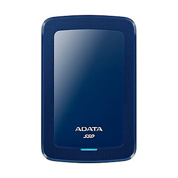 A-DATA USB3.1対応ポータブルSSD 960GB ブルー ASV300-960GC31-CBL 1台