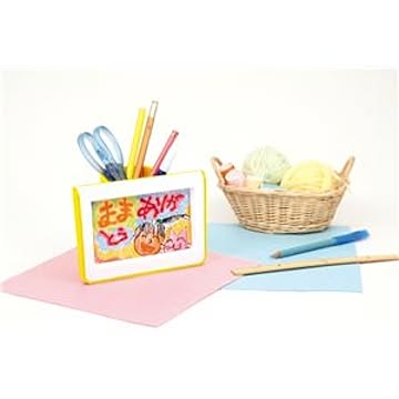(まとめ)アーテック プレゼント製作キット 【お絵かきペン立て】 フォトフレーム付き 【×30セット】
