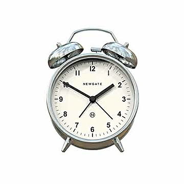 NEWGATE ニューゲート Charlir Bell Alarm チャーリーベルアラーム TR-4331 目覚まし時計 アラームクロック 置き時計 置時計 スイープムーブメント テーブルクロック