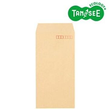 （まとめ）TANOSEE クラフト封筒 テープ付 70g 長3 〒枠あり 1000枚入×3パック