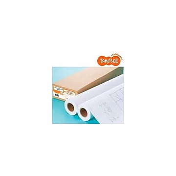 (まとめ）TANOSEE IJプロッタ用再生紙 A0ロール 841mm×50m 1箱(2本)【×3セット】