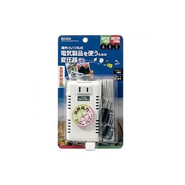 YAZAWA 海外旅行用変圧器130V240V210W HTDC130240V21075W