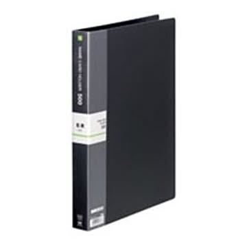 （まとめ）テージー 名刺ホルダー NC-502-01 A4S 500名 黒×3セット
