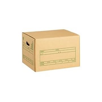 （まとめ）プラス 文書保存箱A式 DN-352 A4用【×10セット】