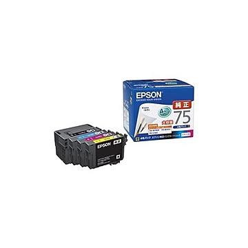 EPSON インクカートリッジ IC4CL75 4色パック