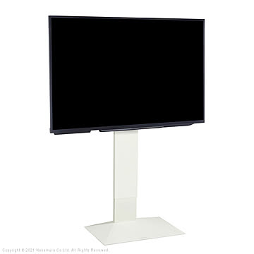 ナカムラ WALLインテリアテレビスタンドV3 32〜80v対応 サテンホワイト