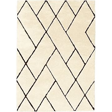 ルノン プレーベル ラグマット 約140×200cm ブラウン ホットカーペット対応