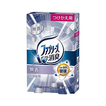 (まとめ) P＆G 置き型ファブリーズ 無香タイプ つけかえ用 130g 1個 【×30セット】