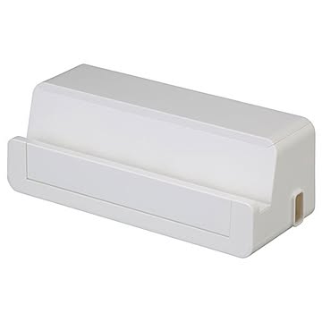 充電ステーション/コンセントボックス 【L 】 幅38.5cm 充電ケーブル穴付き 日本製