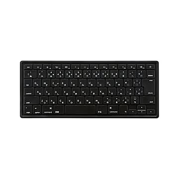 （まとめ）サンワサプライ ノート用シリコンキーボードカバー FA-MAC6BK×2セット