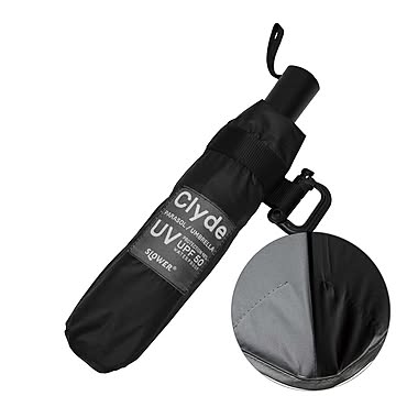 FOLDING UMBRELLA Clyde フォールディングアンブレラ「クレイド」晴雨兼用 日傘 雨傘 折りたたみ傘 折り畳み傘 男女兼用 丈夫 先端が無い