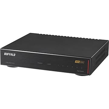 バッファロー 10GbE 2ポート 2.5GbE 4ポート スイッチングHub LXW-10G2/2G4
