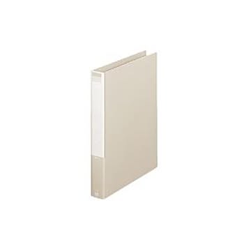 （まとめ）プラス 2リングファイル FL-101RF A4S 37mm 淡灰【×10セット】