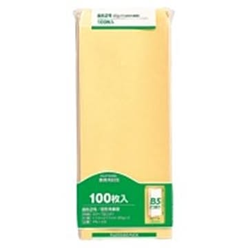 （まとめ）マルアイ 事務用封筒 PN-128 長2 100枚×10セット
