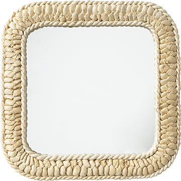 【BRID】 WEAVE MIRROR SQUARE ウィーブミラー