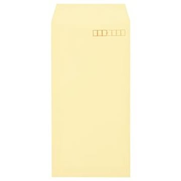 （まとめ） キングコーポレーション ソフトカラー封筒 長3 80g／m2 〒枠あり クリーム N3S80C 1パック（100枚） 【×10セット】