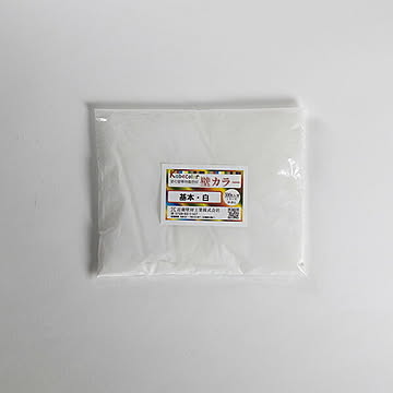 壁カラー基本色500ｇ 漆喰壁や珪藻土などあらゆる塗り壁に使える無機顔料 【暮らしっくい 素材・その他】 白【OG】