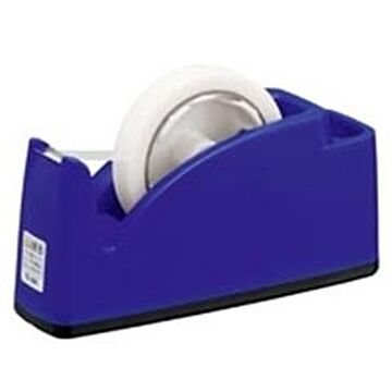 （まとめ買い）プラス テープカッター TC-201 ブルー ×10セット