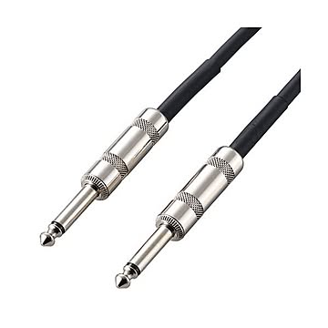 エレコム アナログケーブル シールドケーブル φ6.3-φ6.3 7m 楽器用 黒 DH-SH70BK