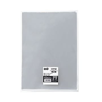 (まとめ) TANOSEE OPP袋 フラット 角2 240×332m 1セット（500枚：100枚×5パック）  【×5セット】