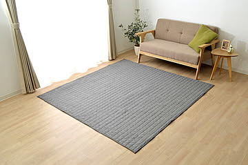 イケヒコ・コーポレーション キルトラグ 4513919 グレー 130×185cm