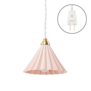 gram eight Dripper lamp マットピンク ペンダントライト 1灯