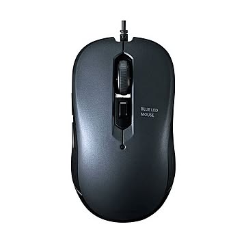 まとめサンワサプライ 有線ブルーLEDマウスガンメタ MA-BL114GM 1個×5セット
