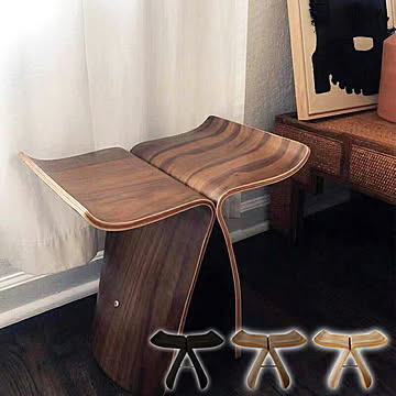 柳宗理 バタフライスツール リプロダクト ローズウッド sori yanag butterfly stool デザイン デザイナーズ ジェネリック
