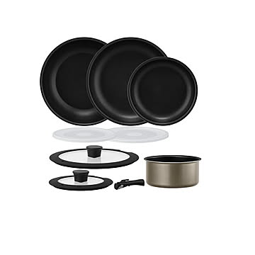 ダイヤモンドコートパン 9点セット IH／ガス火対応 IPDCI-T9S 全2色