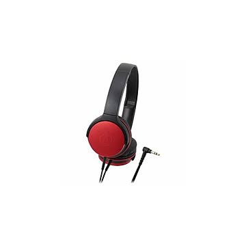 Audio-Technica オーディオテクニカ ATH-AR1-RD ダイナミック密閉型ヘッドホン（メタリックレッド）