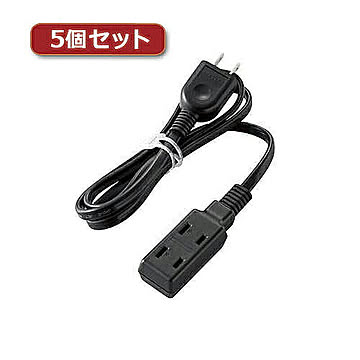5個セットエレコム モバイル電源タップ T-M310BK T-M310BKX5 管理No. 4589452986965