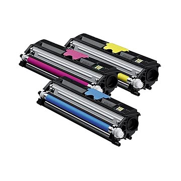 コニカミノルタ大容量カラートナーカートリッジ バリューパック TVP1600YMC 1箱（3個：各色 1個）