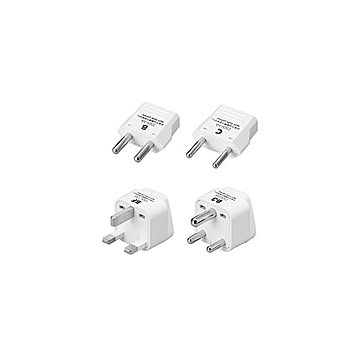 (まとめ）YAZAWA 海外用電源プラグ4セットKPS4【×3セット】